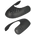 Foot Locker Crease Guards - Unisexe Soin Chaussures Black-Black