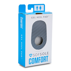 Unisex Insoles - Sof Sole Gel Pad - White-White-White