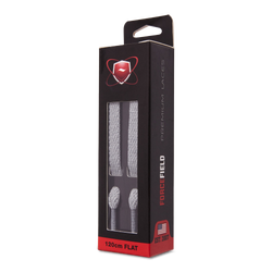 Unisex ShoeCare - Forcefield Premium Laces - Grey-Grey-Grey