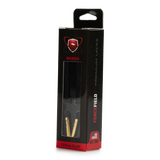 Black-Black-Gold Metal - FF BLACK FLAT WAXED 120 GOLD METAL