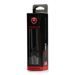 Unisex ShoeCare - Forcefield Premium Laces - Black-Grey-Gun Metal