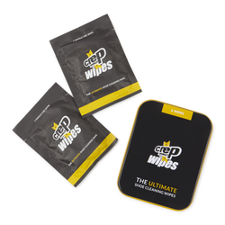Unisex ShoeCare - Crep Protect Crep Wipes - Black-Black-Yellow