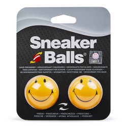 Unisex Sportzubehör - Sneaker Balls Happy Face - Yellow-Black-Yellow