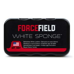 Unisex ShoeCare - Forcefield White Sponge - Black-Red-White