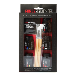 Unisex ShoeCare - Forcefield Sneaker Custom Kit - Black-Red-White