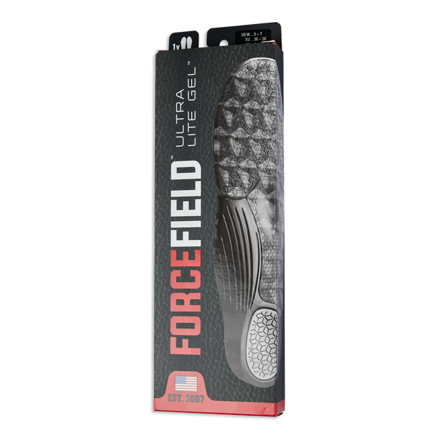 Image of Forcefield Ultra Lite Gel unisex Insoles - Nero - Sintetico - Foot Locker035