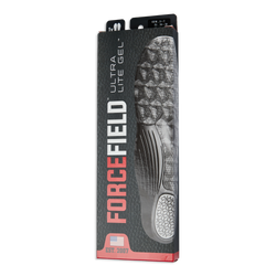 Unisex Insoles - Forcefield Ultra Lite Gel - Black-Red-White