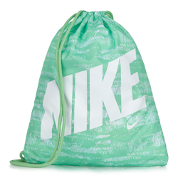 Unisex Bags - Nike Graphic Gymsack Kids - Tourmaline-Tourmaline-White