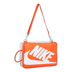 Unisex Bags - Nike Shoe Box Bag - Orange-Lt Smoke Grey-White