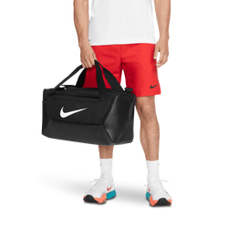 Unisexe Sacs - Nike Brsla S Duff 9 5 41L - Blk-Blk-Wht