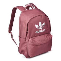 Unisex Bags - adidas Backpack - Quiet Crimson-White