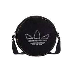 Unisex Tassen - adidas Rhinestone Bag - Black-Black-White