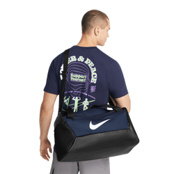 Unisex Taschen - Nike Brasilia Training Duffel Bag - Midnight Navy-Black