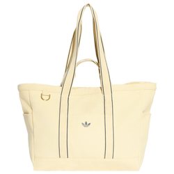 Unisex Bags - adidas Og Sport Canvas Tote Bag - Warm Vanilla-Night Indigo