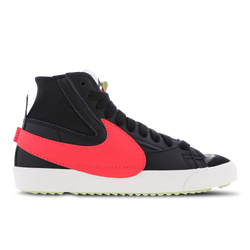 Men Shoes - Nike Blazer Mid '77 Jumbo - Black-Bright Crimson-Sail