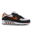 Nike Air Max 90 - Heren Black-lt Smoke Grey-Orange-White/ Starfish