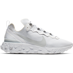 Men Shoes - Nike React Element 55 - White-Pure Platinium