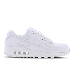 Men Shoes - Nike Air Max 90 - White-White-Grey