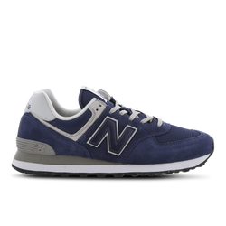 Men Shoes - New Balance 574 - Navy-White