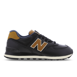 Men Shoes - New Balance 574 - Black-Workwear