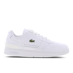 Women Shoes - Lacoste T-clip - White-White