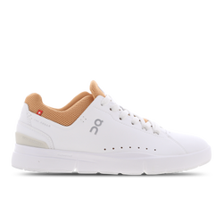 Women Shoes - ON THE ROGER Advantage - White-Copper-White