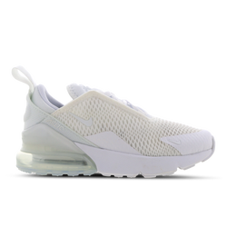 Pre School Shoes - Nike Air Max 270 - White-White-White