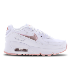 Pre School Shoes - Nike Air Max 90 - White-Pink Glaze