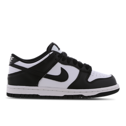 Grade School Shoes - Nike Dunk Low - White-Black-White