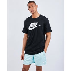 Men T-Shirts - Nike Futura - Black-White