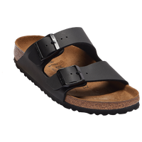 Birkenstock Arizona Cork Sandals - Men's - Black