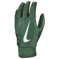 Nike Alpha Huarache Edge Batting Gloves - Men's - Dark Green
