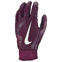 Nike Alpha Huarache Edge Batting Gloves - Men's - Maroon