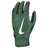 Nike Alpha Huarache Edge Batting Gloves - Grade School - Green