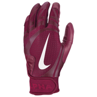 Nike Alpha Huarache Edge Batting Gloves - Grade School - Maroon