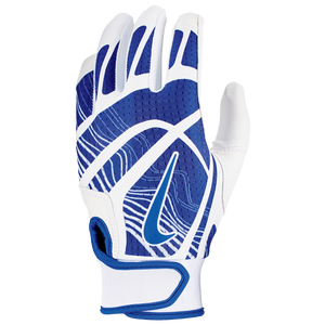 nike blue gloves