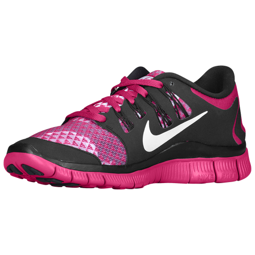 Nike Free 5.0+ - Women's - Running - Shoes - Bright Magenta/Black