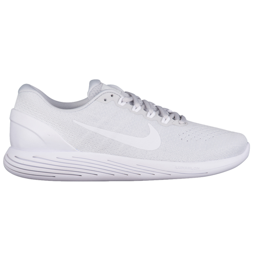 Nike LunarGlide 9 - Men's - Running - Shoes - Pure Platinum/White