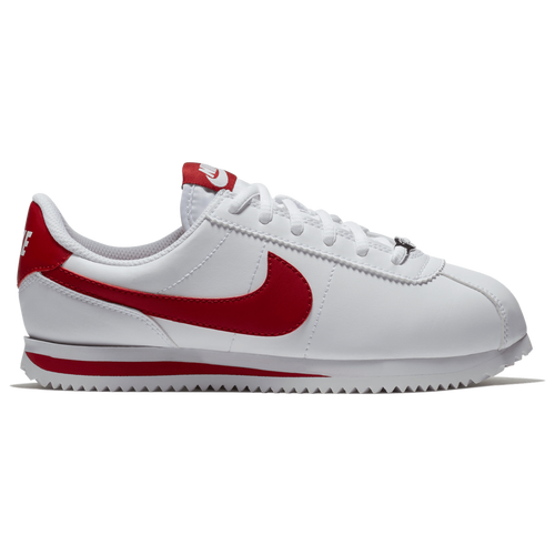 Nike Cortez - Boys' Grade School - Running - Shoes - White/Gym Red