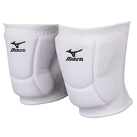 Mizuno LR6 Volleyball Kneepads - All White / White