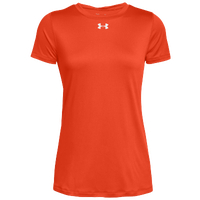 Under Armour Team Locker S/S T-Shirt - Women's - Orange / Silver