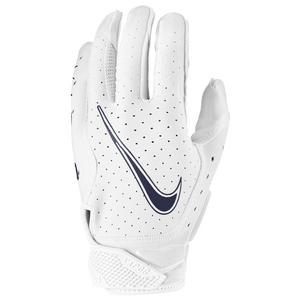 Nike Vapor Jet 6.0 Receiver Gloves - Men's - White/White/Midnight Navy