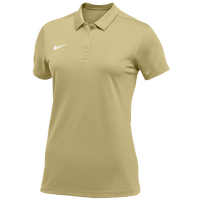 Nike Team S/S Polo - Women's - Gold / White