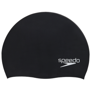 Speedo Team Elastomeric Solid Cap - Adult - Black