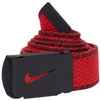 Nike Knit Web Belt - Men's - Red