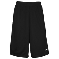 Eastbay 13" Mesh Short with Pockets - Men's - All Black / Black