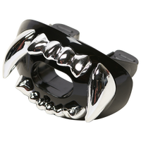 Battle Sports 3D Chrome Gorilla Oxygen Mouthguard - Adult - Black