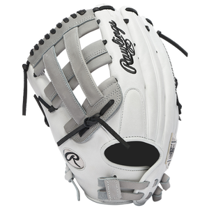 all white rawlings glove