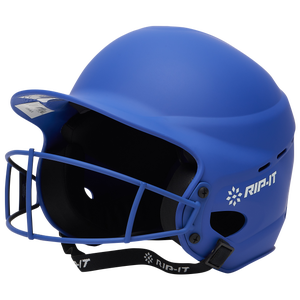 RIP-IT Vision Pro Helmet with Facemask - Women's - Matte Royal