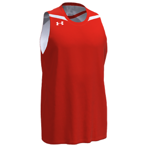 red and white reversible jersey